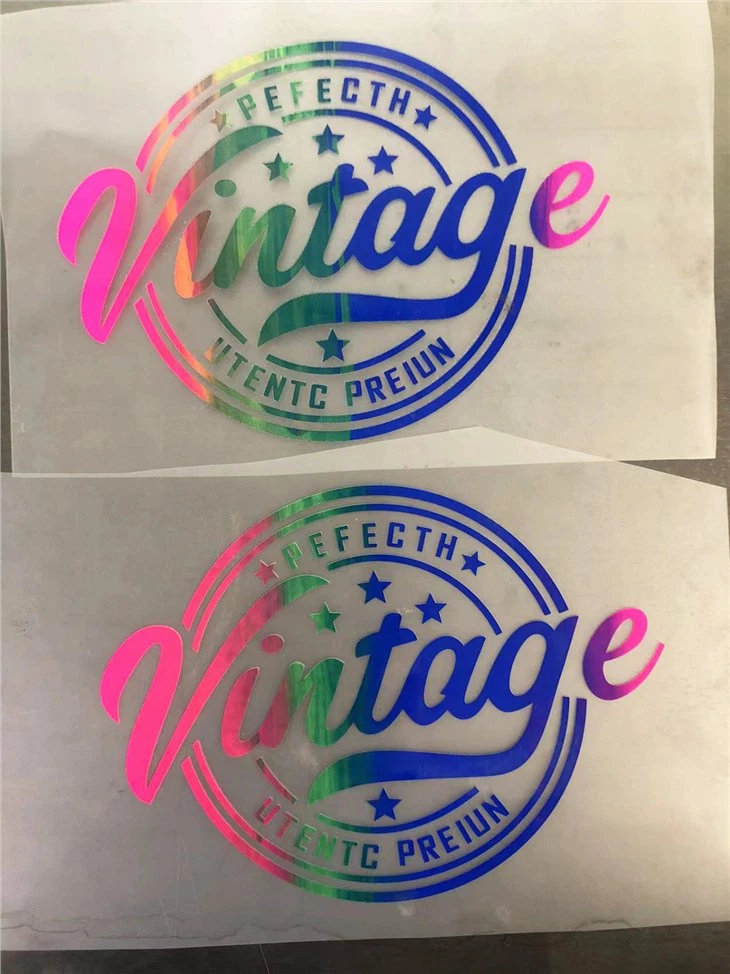 Heat Transfer Silicone Sticker