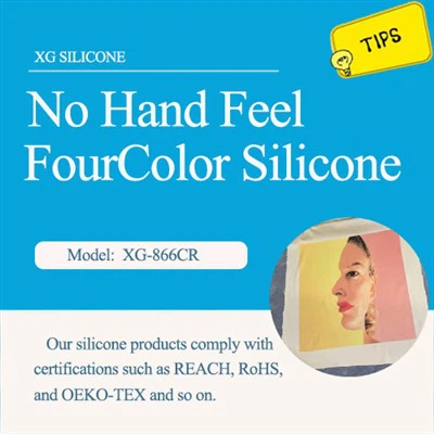 Tanpa Rasa Tangan Tinta Silikon Empat Warna